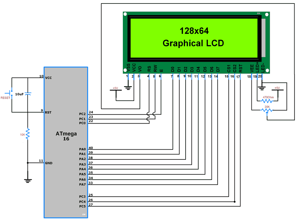 Вывод картинки на дисплей 128x64