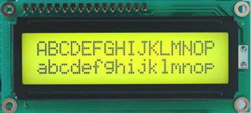 This is the diagram of 16x2 LCD Display