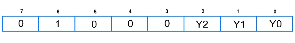 Nokia 5110 Y Address Register