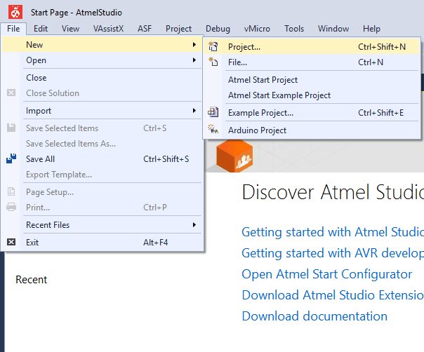 Avr Atmega Getting Started With Atmel Studio | Avr Atmega