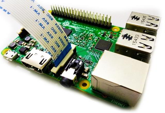 connecting a camera to raspberry pi