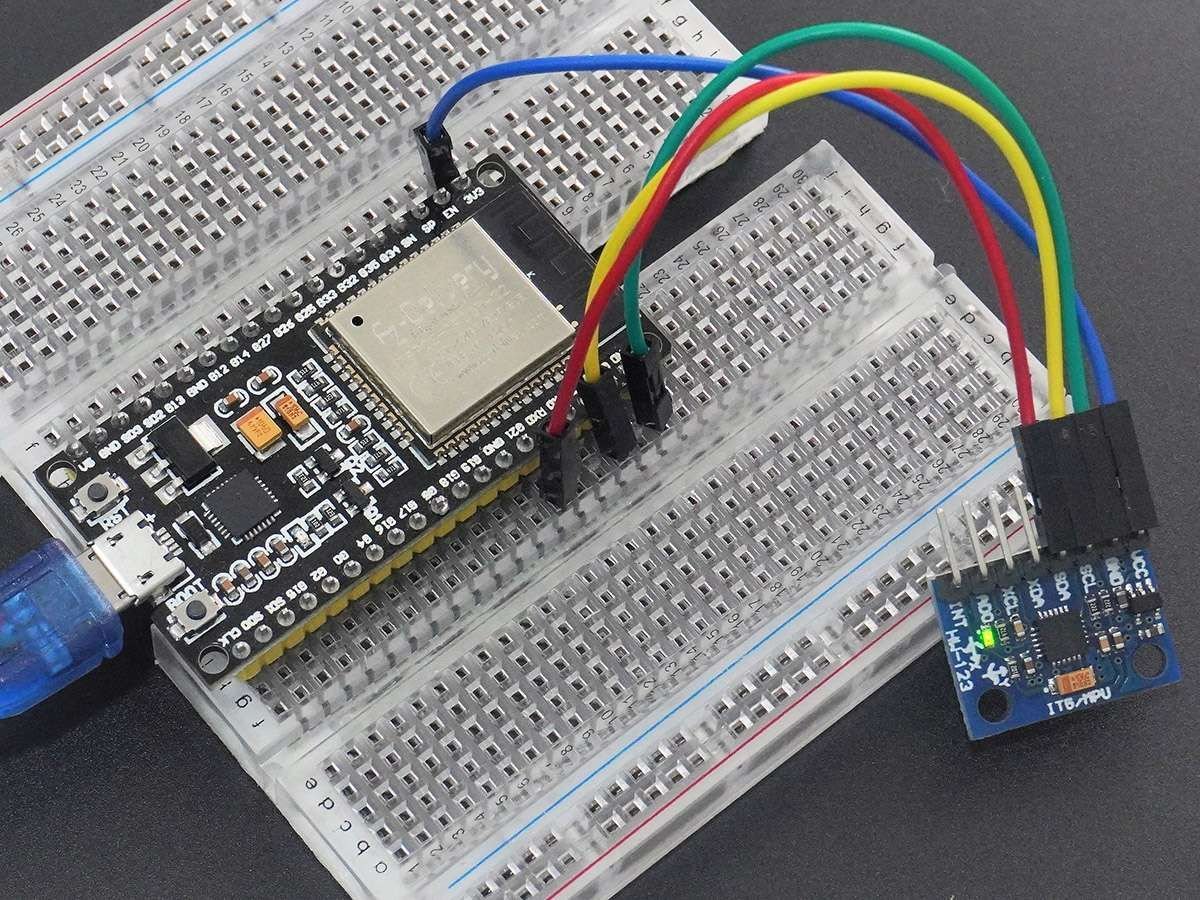 MPU6050 Gyroscope Interfacing with ESP32 | ESP32