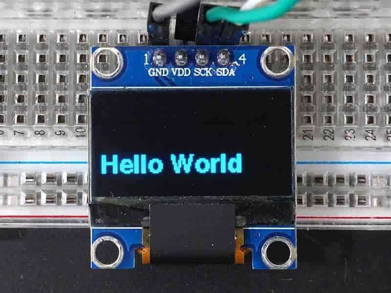 128x64 OLED Graphic Display Interfacing with ESP32 | ESP32