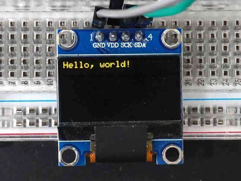 128x64 OLED Graphic Display Interfacing with ESP32 | ESP32