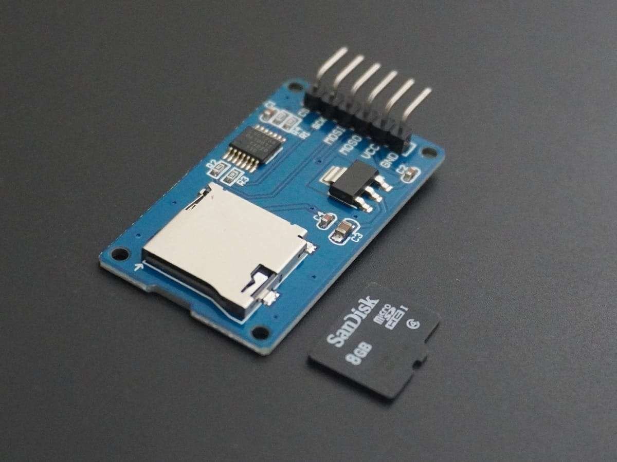 Wireless SD Card Reader using ESP8266 