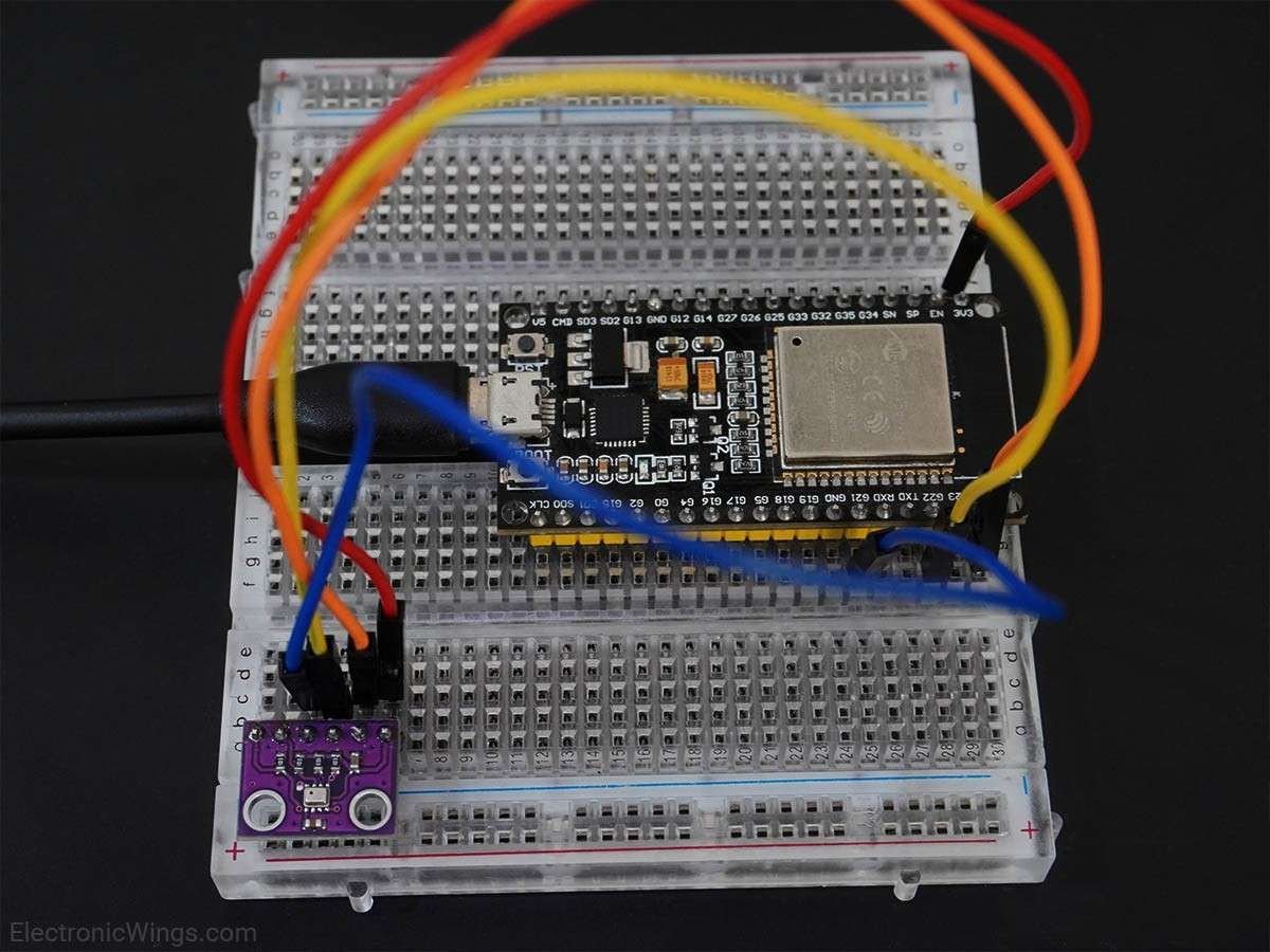 BMP280 Barometer Sensor Interfacing with ESP32 | ESP32