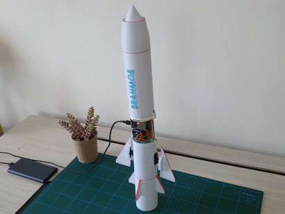 Supersonic Rocket Model Brahmos