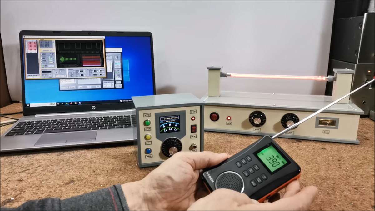 Advanced Plasma Rife Machine with internal Carrier Oscillator