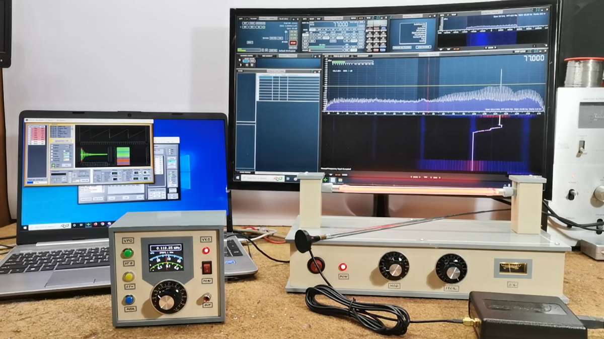 Advanced Plasma Rife Machine with internal Carrier Oscillator