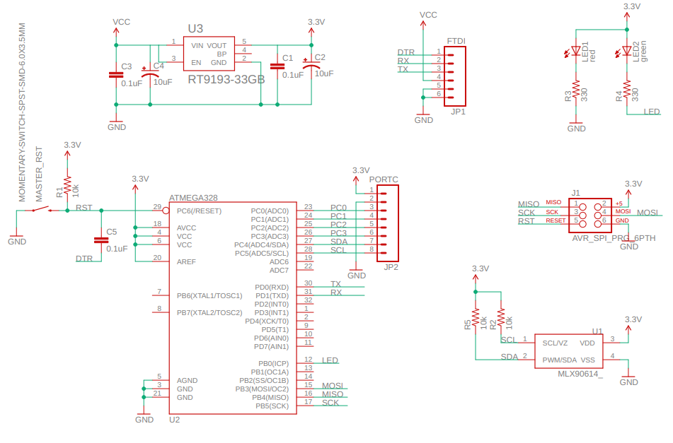 MLX90614 non contact temperature sensor | project